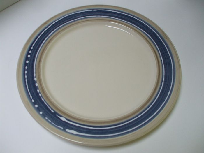 SALE!  Set of 3 Large Pottery Serving Plates