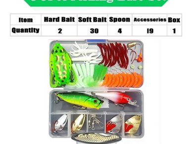 56 Pce fishing Lure Set