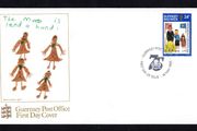 1985 Guernsey 75th Anniversary of Girl Guide Movement Commemorative Stamps Guernsey Post First Day Cover (FDC)