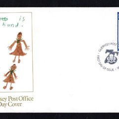 1985 Guernsey 75th Anniversary of Girl Guide Movement Commemorative Stamps Guernsey Post First Day Cover (FDC)