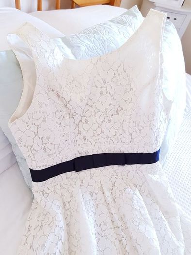 Off White Mini Dress - Size 6-8