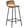 Bar Chairs 4 pcs Solid Mango Wood Image 2