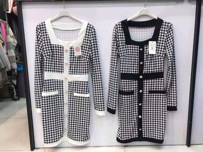 Business-style knitted dress
