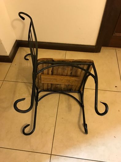 Two Metal Chairs