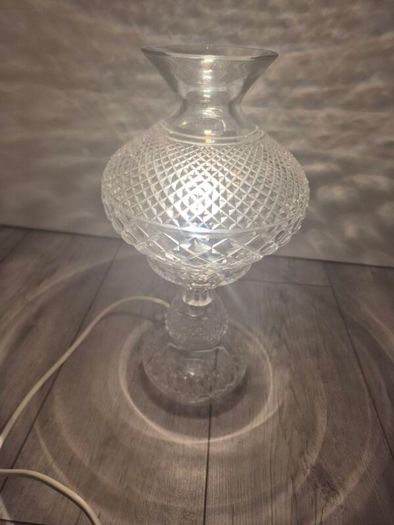 Inishmaan Hurricane Waterford Crystal Table Lamp