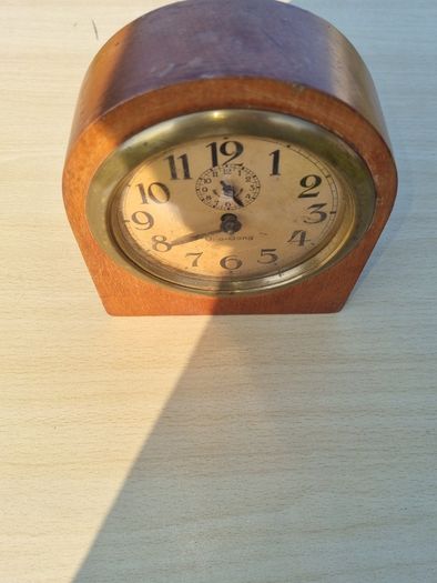 Vintage German Desk Alarm Clock