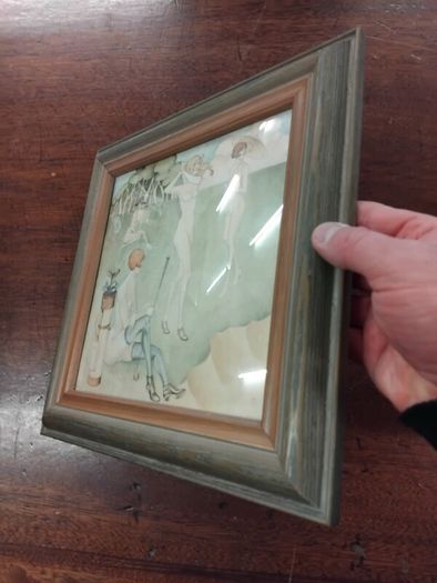 Framed Golf Print