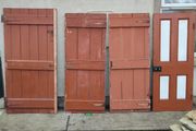 Antique pine doors