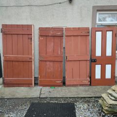 Antique pine doors