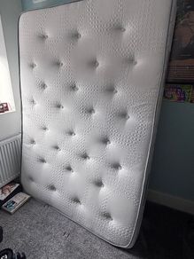 double bed mattress & bed frame