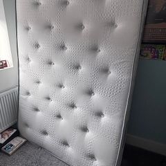 double bed mattress & bed frame