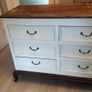 Shabby chic style drawer unit Image 5