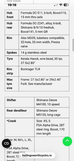 TREK roscoe 6 mountain bike