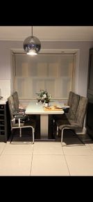 Table and 6 chairs