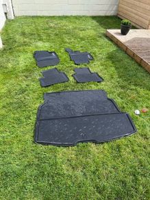 Toyota Rav 4 rubber floor mats and boot liner 2025