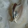 Sterling silver pendant and chain,Silver jewellery,Preloved  jewellery,Necklace Image 7