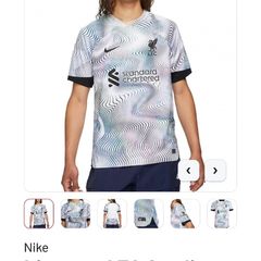 New Nike Liverpool away 2022/23 jersey