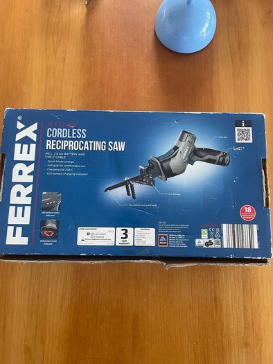 Reciprocating Saw cordless- no battery