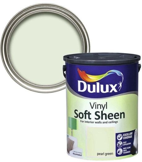 TWO 5 Litre Dulux Paints with 16 Coral Essentials Paint Brushes (All Brand New Unopened)