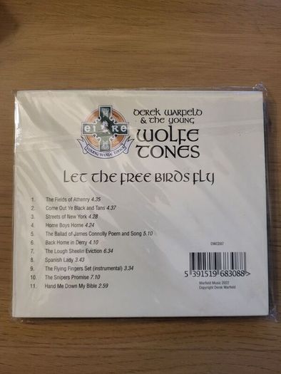 Derek Warfield And The Young Wolfe Tones Let The Free Birds Fly CD