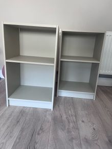 pair of ikea lockers