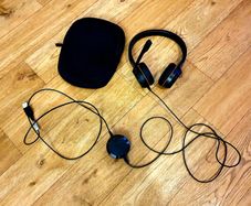 Jabra USB Headset with Mic & Carry Case
