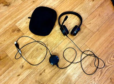 Jabra USB Headset with Mic & Carry Case