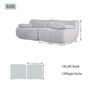 Softy Modular Compression Sofa Set (2 Seater Sofa) Image 10