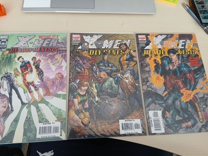 7 x X-Men Deadly Genesis