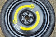 Genuine VW / Audi 18" Space Saver Spare Wheel &amp; Continental Tyre - T125/70 R18