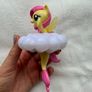 My Little Sea Pony Rainbow Lights Fluttershy water toy clouds light up floats new Damaged box Please look at the pictures Image 5