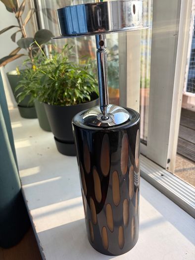 Glass pendant light