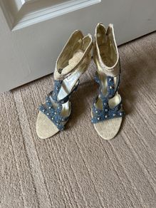 Sparkling high heels