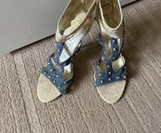 Sparkling high heels