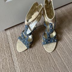 Sparkling high heels