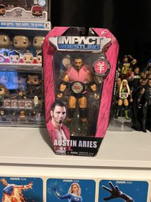 Austin Aries TNA figure wwe wrestler