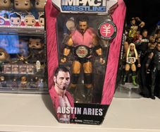 Austin Aries TNA figure wwe wrestler
