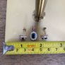 Vintage Sapphire and Silver Pendant and Earrings Image 7