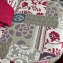 DFS 3 Seater, Armchair & Foot Stool Image 6