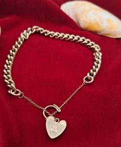 Vintage 9ct yellow gold bracelet