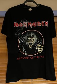 Iron Maiden No Prayer Tour t shirt