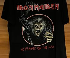 Iron Maiden No Prayer Tour t shirt