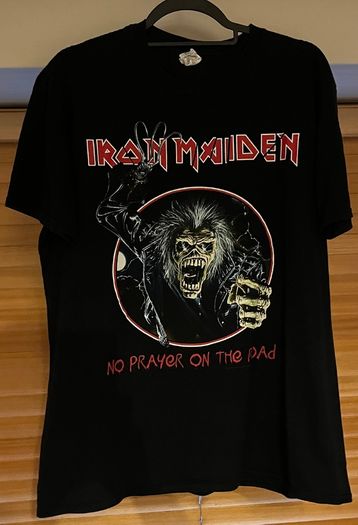 Iron Maiden No Prayer Tour t shirt