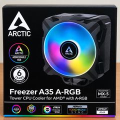 Tower CPU Cooler for AMD with A-RGB