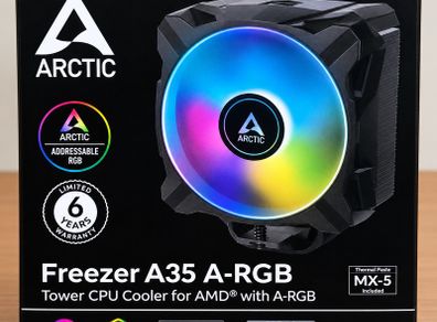 Tower CPU Cooler for AMD with A-RGB