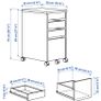 IKEA Micke File Cabinet Image 4