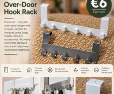 Over-Door Hook Rack