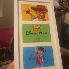 Pixar signed frame