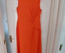 Reiss dress burnt orange