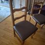 Wooden table & chairs Image 3